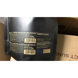 socola đen đắng Extra Bitter Chocolate belcholat 88%