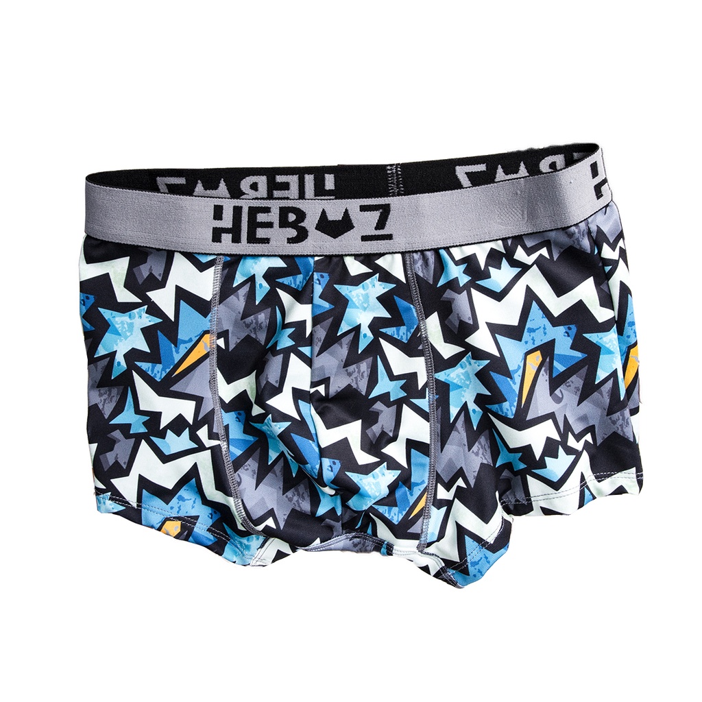 QUẦN BOXER HỌA TIẾT HEBOZ 8M chất thun lạnh cao cấp mát mịn, co giãn thoải mái - 00000420