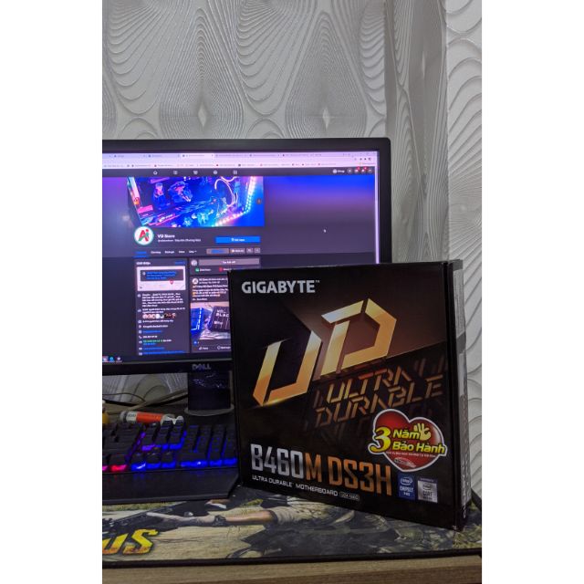 Bo mạch chủ Gigabyte B460M DS3H