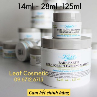 [ Mini 14ml_28ml/ Fullsize 125ml ] Mặt nạ đất sét KIEHL.S Rare Earth Deep Pore Cleansing Masque 125ml