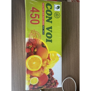 Màng bọc thực phẩm 450 Nhãn hiệu Con Voi (30cm x 600ft)
