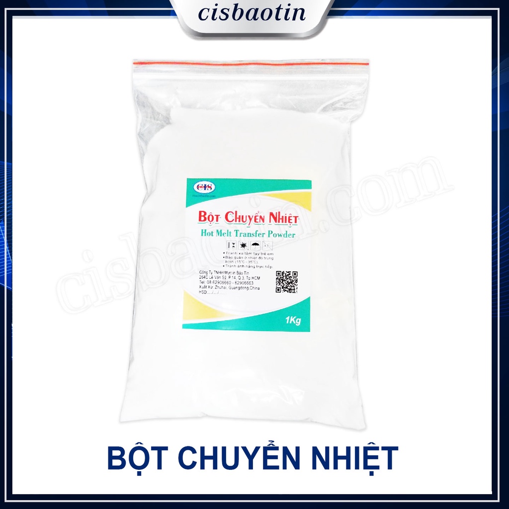 BỘT CHUYỂN NHIỆT - POWDER ADHESIVE TRANSFER BỊCH 1KG - POWDER ADHESIVE TRANSFER