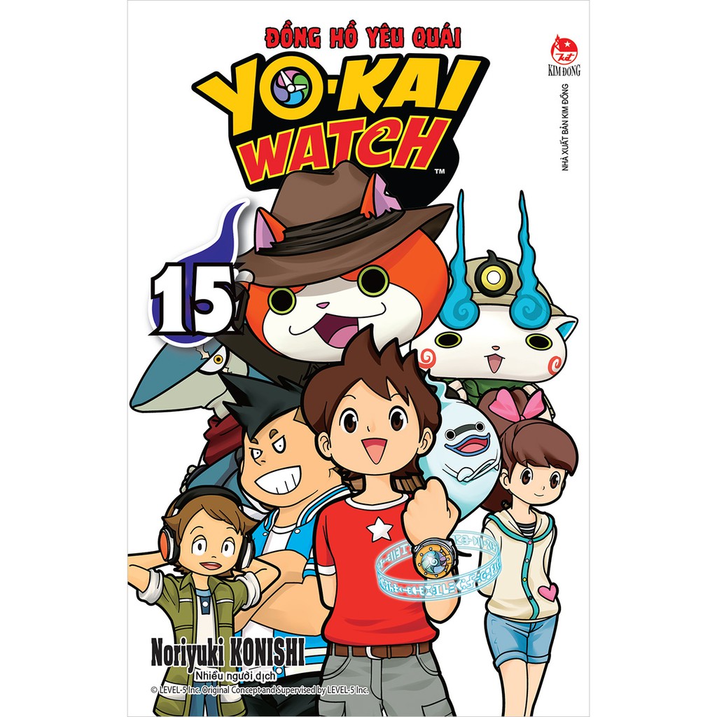 Truyện tranh Yo-kai Watch - Đồng hồ yêu quái lẻ tập 1 - 16 1 2 3 4 5 6 7 8 9 10 11 12 13 14 15 16 - NXB Kim Đồng - Yokai