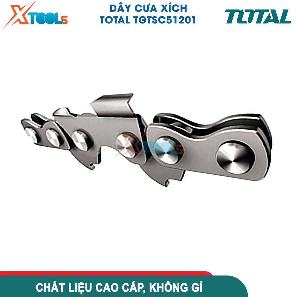 Dây cưa xích 12inch TOTAL TGTSC51201, thích hợp cho máy cưa xích TGSLI2001- TGSLI20128- TGSLI201286 [CHÍNH HÃNG][XTOOLS]