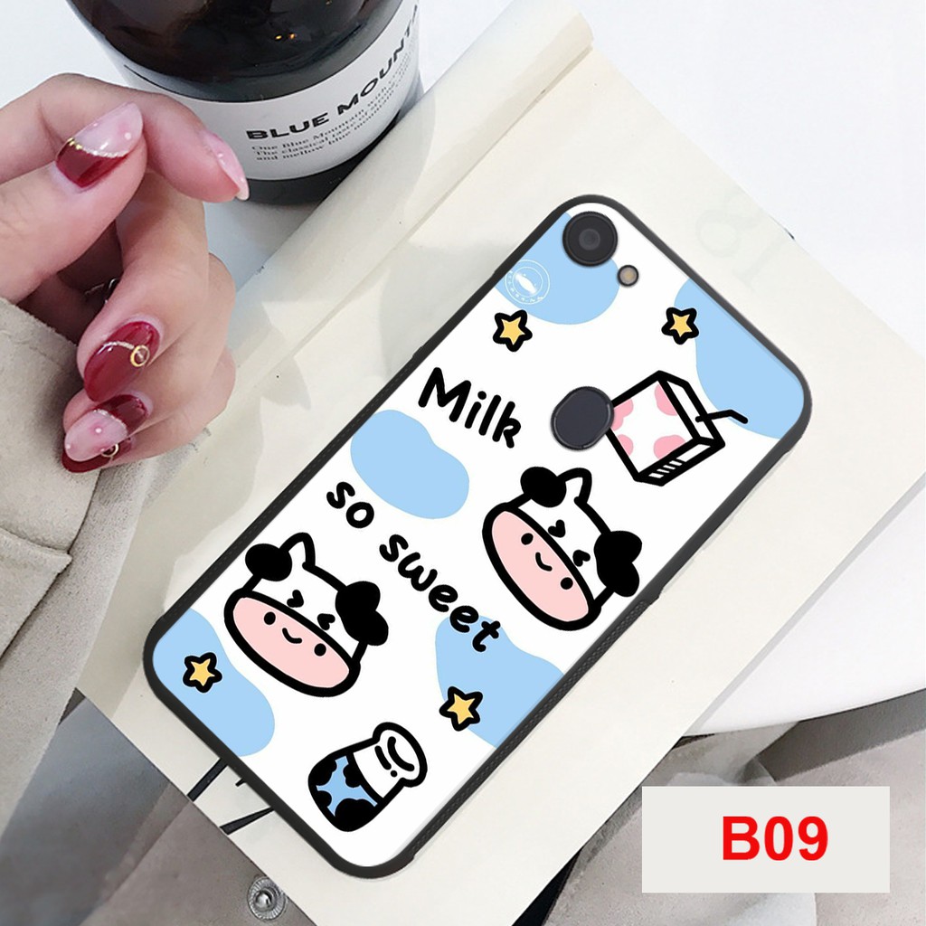 ỐP LƯNG OPPO F5/F7 HÌNH CHÚ BÒ SỮA CỰC HOT 2021