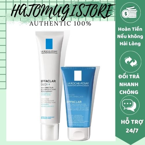 Kem giảm mụn La Roche-Posay Effaclar Duo+