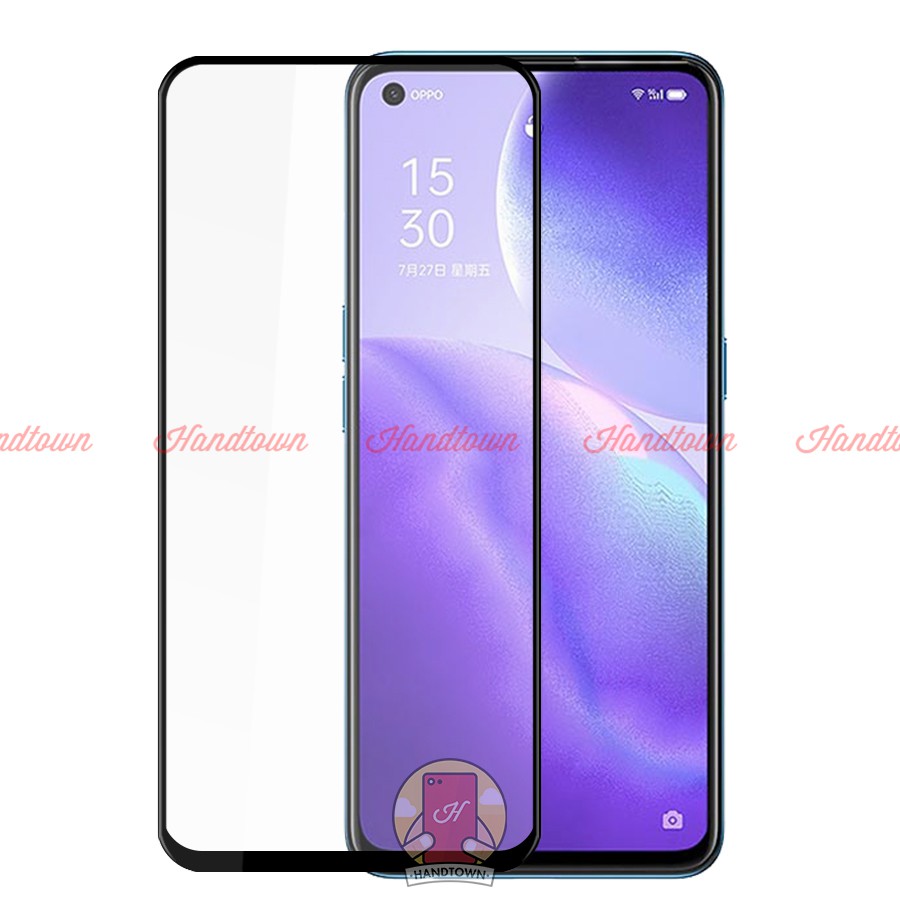 Kính Cường Lực Oppo Reno 5 4G Reno 5 5G Reno5 4G Reno5 5G Full Màn Đen Full Keo Không Chấm Li Ti Chống Va Đập Trầy Xước