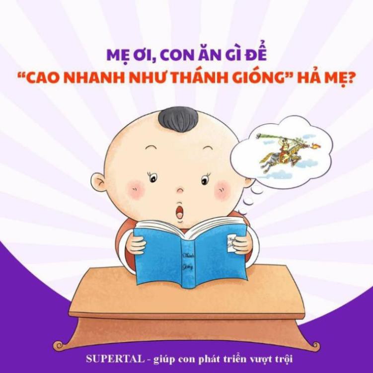 Supertal của Học Viện Quân Y giúp tăng chiều cao cho trẻ còi xương, chậm mọc răng, người lớn bị loãng xương