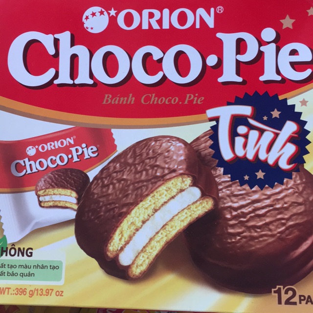 Chocopie orion 12 cái 1 hộp