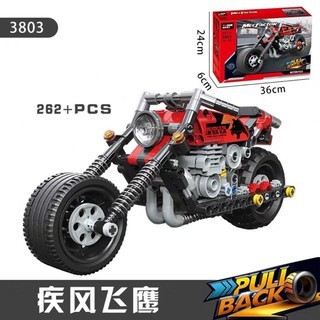 Đồ chơi xếp hình xe máy 3D