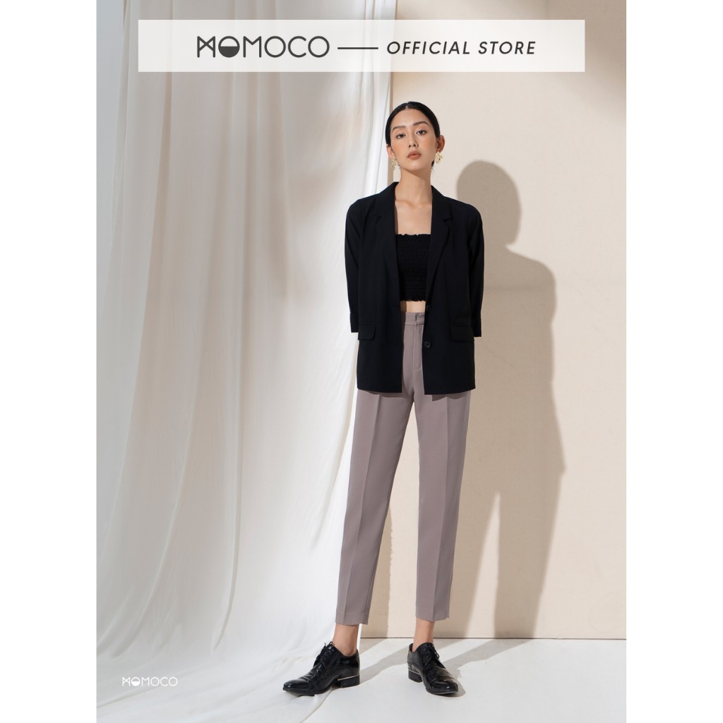 Quần Baggy Công Sở Nữ MOMOCO Cạp Cao Ống Đứng Tôn Dáng - M1600 | BigBuy360 - bigbuy360.vn