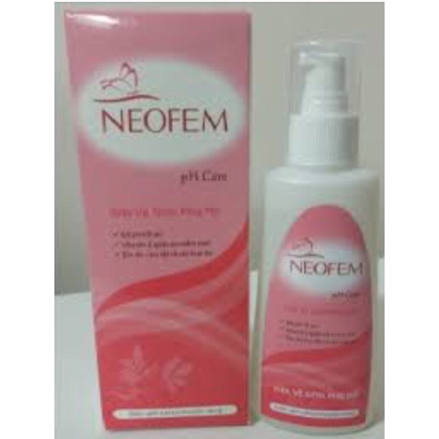 DUNG DỊCH VỆ SINH PHỤ NỮ -NEOFEM PH CARE 150ML