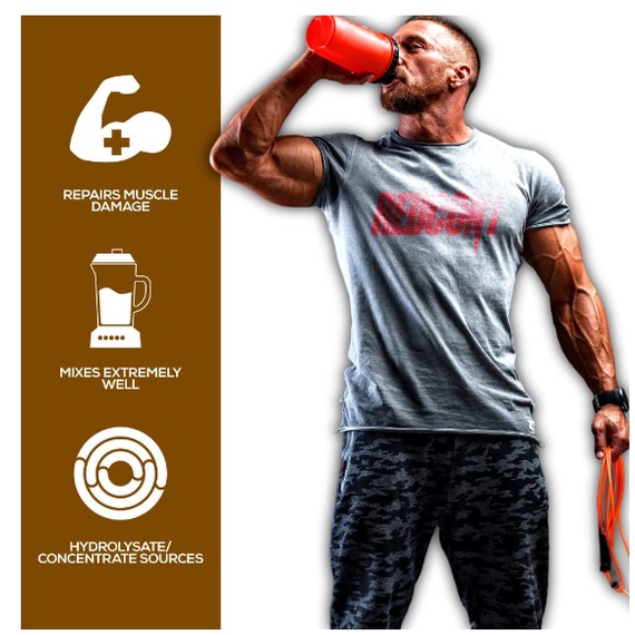 [Giá hủy diệt] [Chính hãng] Redcon1 Ration Whey Protein Hydrolysate &amp; Concentrate Blend - Sữa Tăng Cơ Tiêu Chuẩn Mỹ