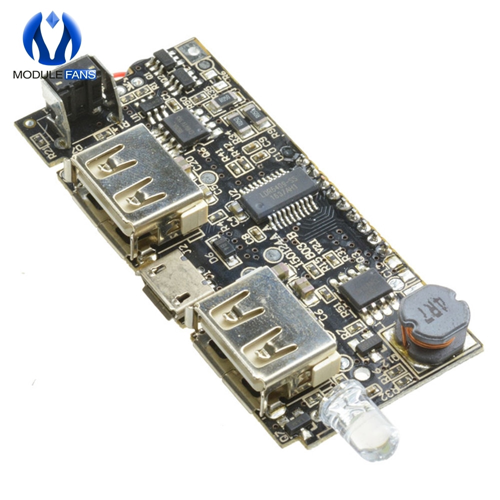 Bảng Mạch Điều Chỉnh Điện Áp Năng Lượng Mặt Trời thiết kế 2 Cổng USB 5v 1a 2.1a Cho Máy Tính | BigBuy360 - bigbuy360.vn