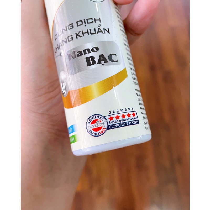 Dung Dịch Sát Khuẩn Nano Bạc Safelife Siêu Diệt Khuẩn Cực Nhanh 100ml | BigBuy360 - bigbuy360.vn
