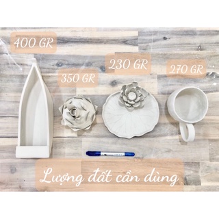 5 KG ĐẤT SÉT CAO LANH LÀM GỐM