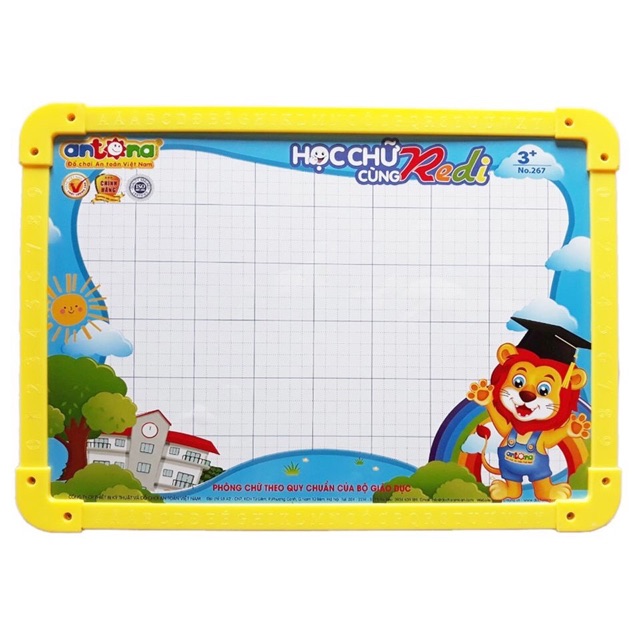 Đồ Chơi Giáo Dục _ Bảng Chữ Cái Nam Châm vàng redy