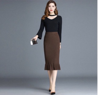 Chân Váy Len Hàn Quốc 100