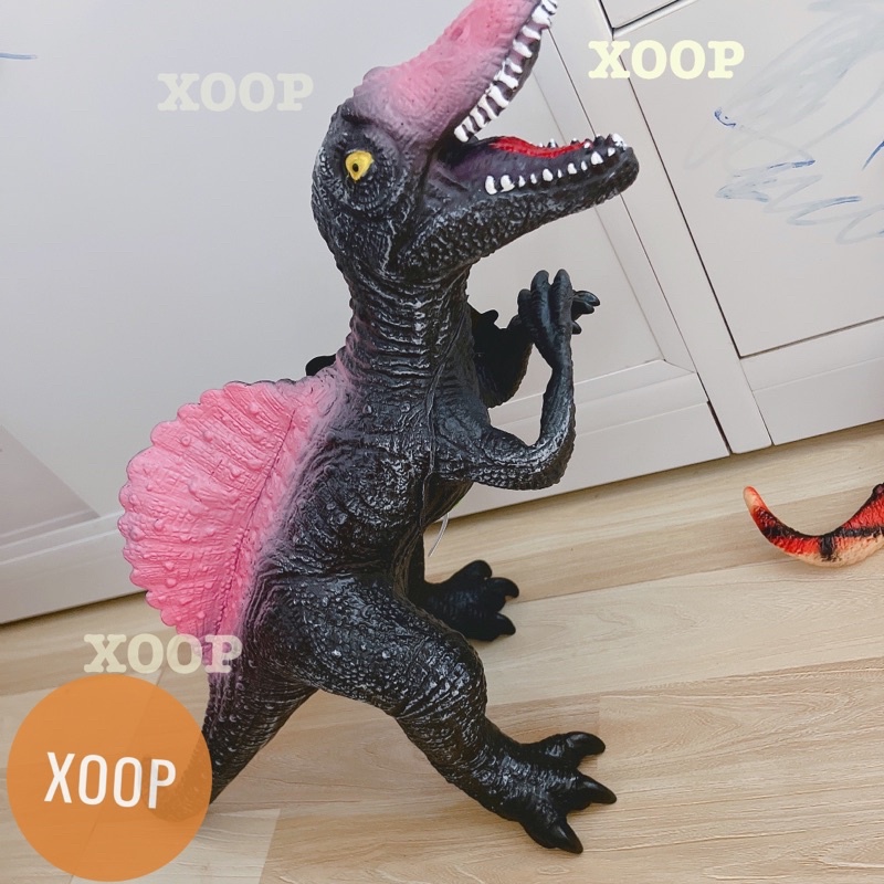 Đồ chơi ! Khủng long cao su size đại nhiều mẫu cho bé