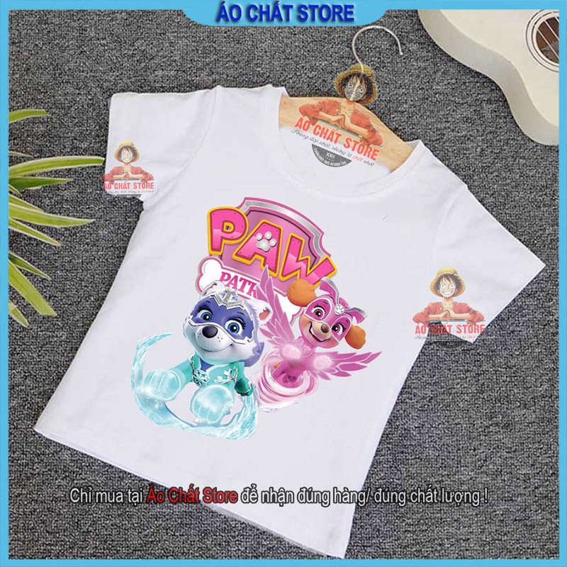 Áo đội chó cứu hộ SKYPE EVEREST cho bé gái siêu cute | Áo trẻ em Paw Patrol mẫu mới PA35