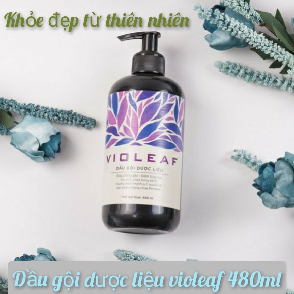 Dầu gội dược liệu Violeaf - Chai 480ml _ Chính hãng Sao Thái Dương