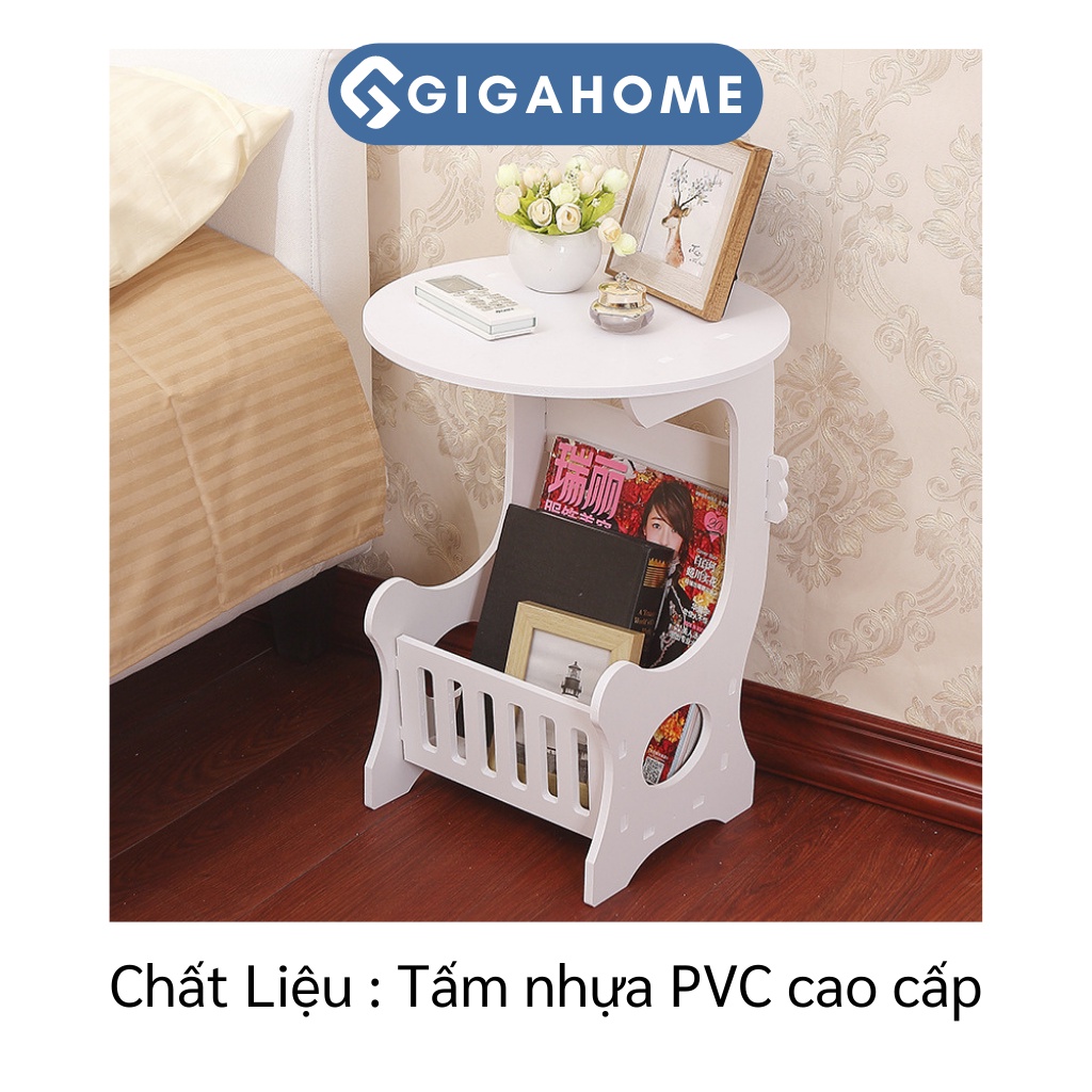 Tab Đầu Giường GIGAHOME Phong Cách Châu Âu, Dễ Dàng Tháo Lắp, Trang Trí Phòng 9485