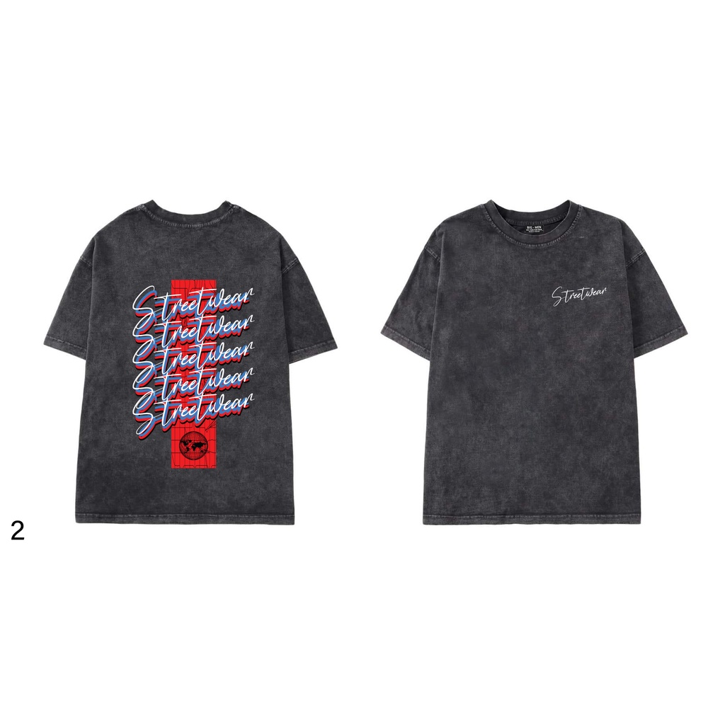 bigsize Áo thun wash bigsize nam in hình siêu đẹp 90-140kg