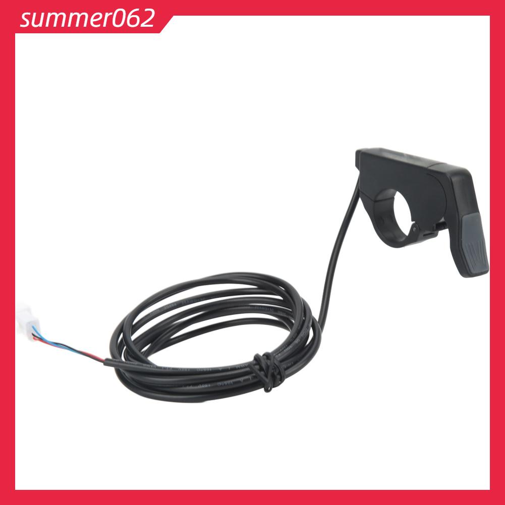 Summer062 Đạp điện Ngón tay cái của xe đạp Trái phải Bộ tăng tốc ngón chống mài mòn đa năng Chống trượt với đầu nối SM