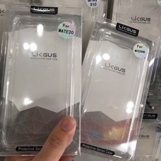 Ốp Chống Sốc Likgus trong suốt Huawei Mate 20 pro
