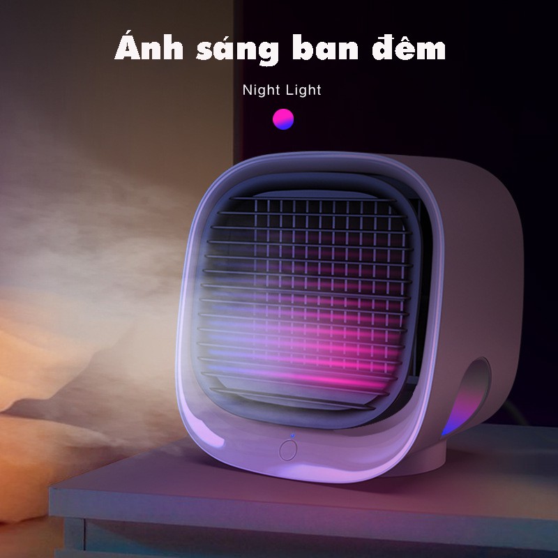 Quạt điều hòa mini để bàn- quạt hơi nước - có chức năng lọc không khí- không có tiếng ồn | BigBuy360 - bigbuy360.vn
