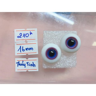 Mắt búp bê - bjd eyes 16mm thủy tinh