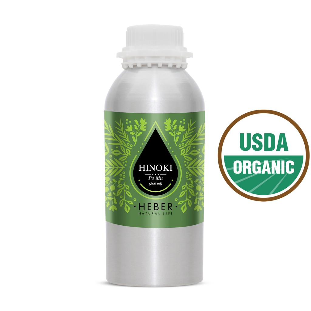 Tinh Dầu Pơ Mu Hinoki Heber Natural Life, Cao Cấp Nhập Khẩu, Thiên Nhiên Nguyên Chất