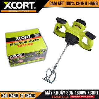 [TẶNG GẬY] Máy khuấy sơn - Máy trộn sơn cầm tay 1600W - Máy cực khỏe