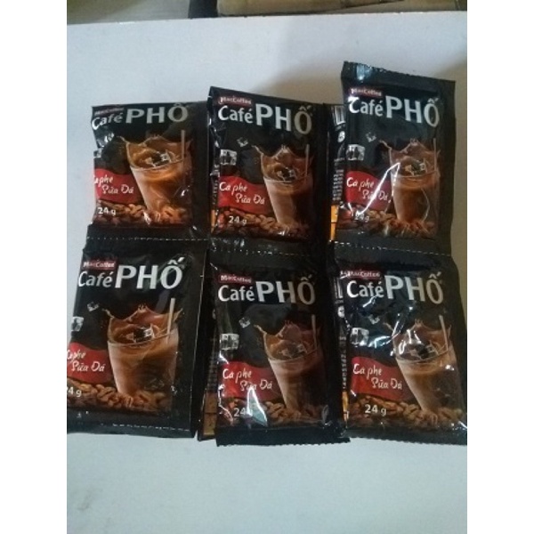 Hộp cafe phố Cà phê sữa đá 10 gói x 24 g