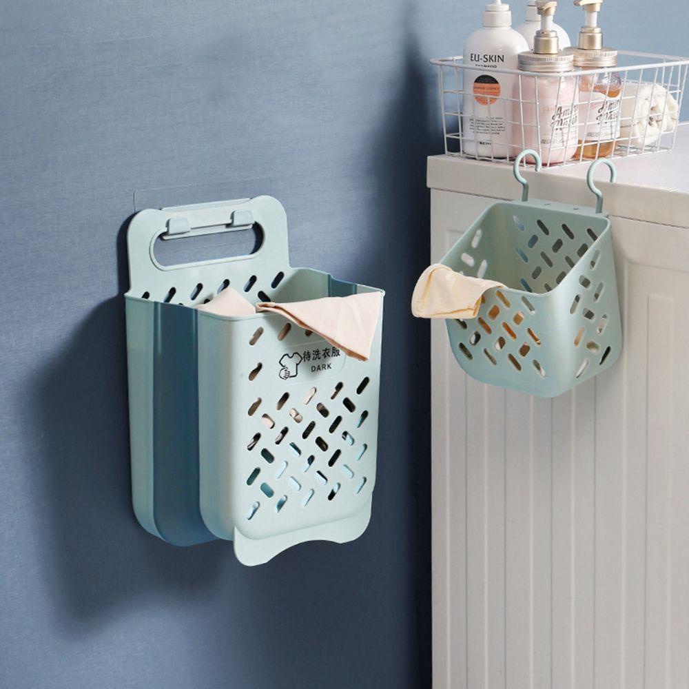 Giỏ Đựng Đồ Giặt Gắn Tường Sức Chứa Lớn Không Cần Đục Lỗ