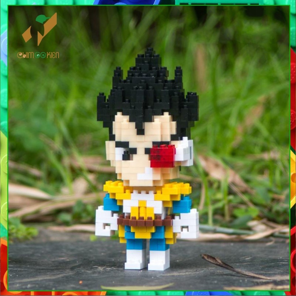 Mô hình dragon ball lego 3d- Mô hình 7 viên ngọc rồng lắp ráp 300-400 chi tiết