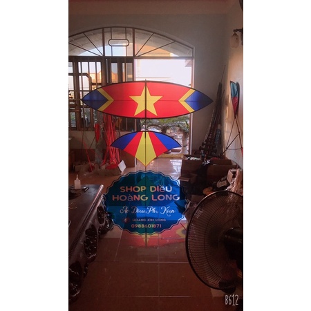 Áo diều lắp ghép - cờ đỏ sao vàng - nhiều mẫu mã - kích thước