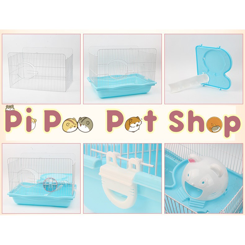Lồng hình Mèo dễ thương cho Hamster