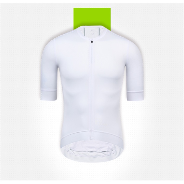 Áo đạp xe Monton ngắn tay Traveler Max - Trắng