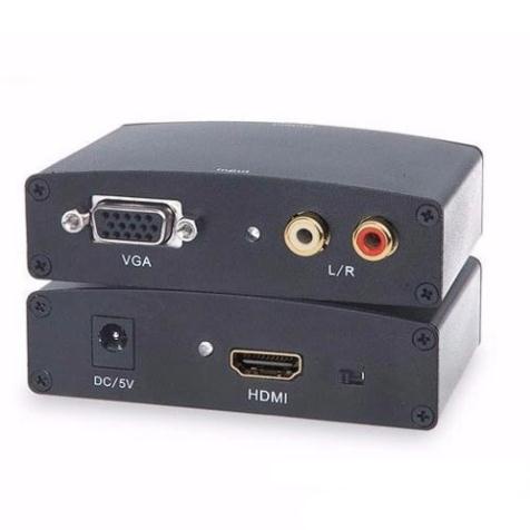 [FreeShip Toàn Quốc] Box chuyển TÍN HIỆU VGA ra HDMI ZQH-003