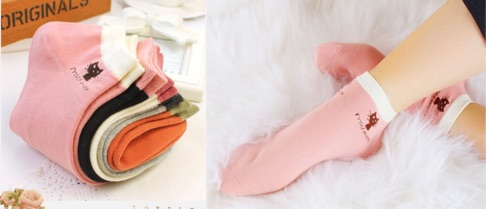 Tất miu miu cổ ngắn
