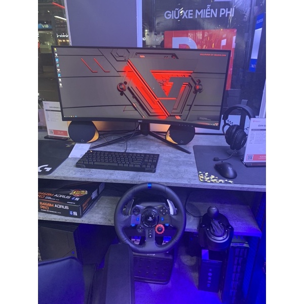 Máy bộ chơi game có vô lăng
