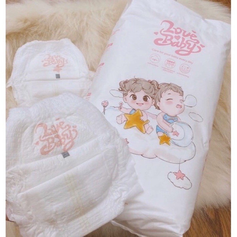 [ 💥 HÀNG CHÍNH HÃNG💥 ]Tã/bỉm quần hữu cơ cao cấp Love Baby đủ size M46 L42 XL38 XXL32 - thương hiệu từ Anh quốc