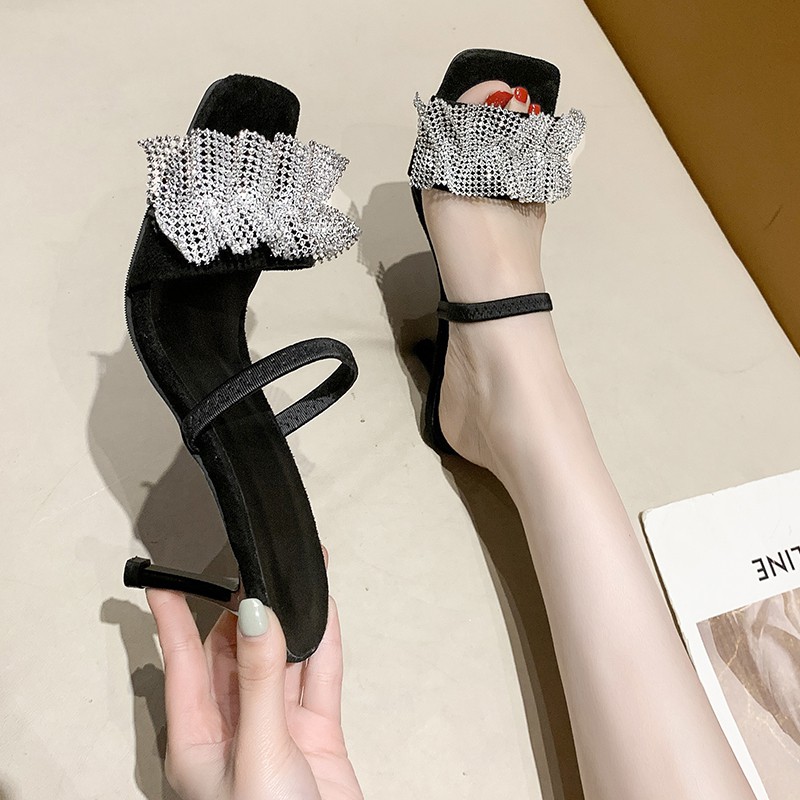 Order guốc cao gót big size nữ size 40 - 43 gót nhọn
