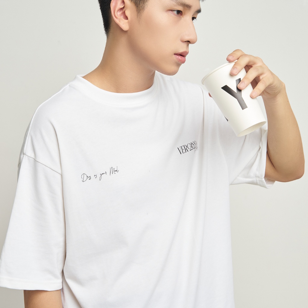 Áo thun DayM | Vergissmeinnicht - Form Âu, oversize, 100% cotton