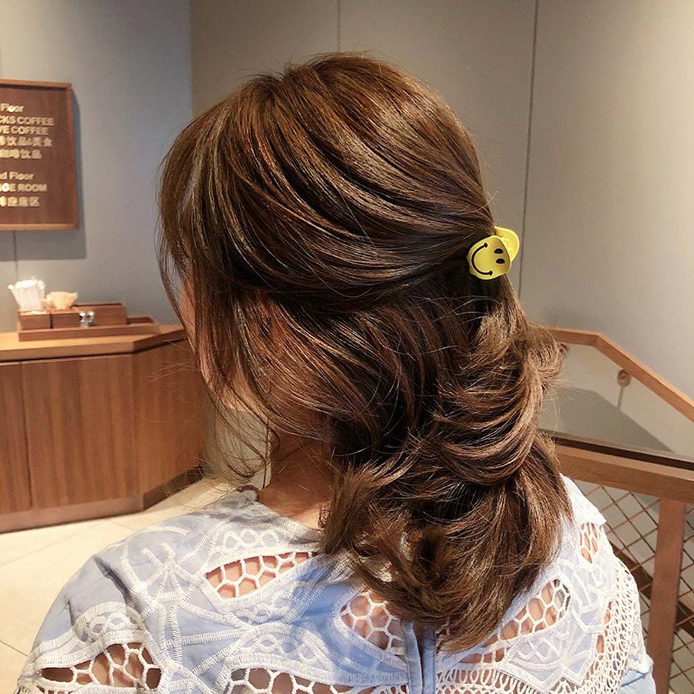 Kẹp tóc mini hình trái cây động vật dễ thương phong cách Hàn Quốc cho nữ