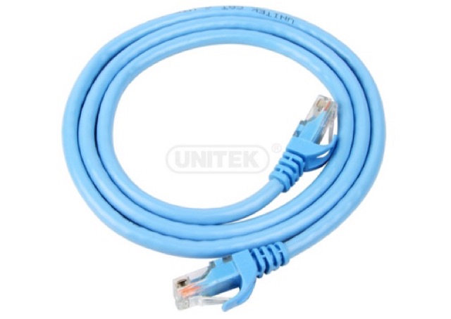 cáp mạng đúc sẵn 2 đầu UTP CAT 6 - 2M UNITEK (Y-C 810ABL)