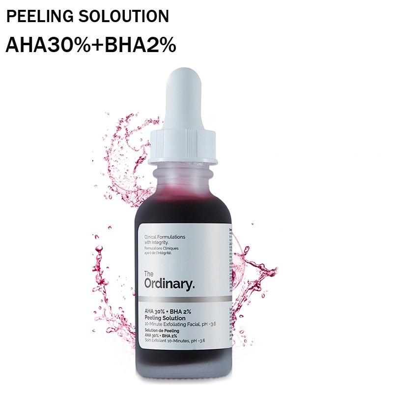 [Hàng Auth] The Ordinary AHA 30% + BHA 2% Peeling Solution - Tinh chất tẩy tế bào chết hóa học