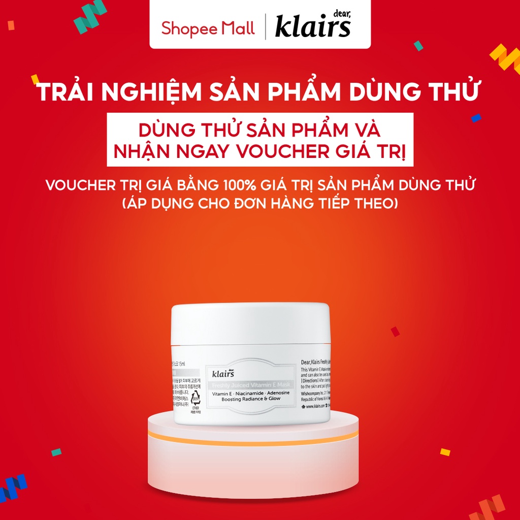 Combo Cấp Ẩm Chống Lão Hóa Da Dear Klairs