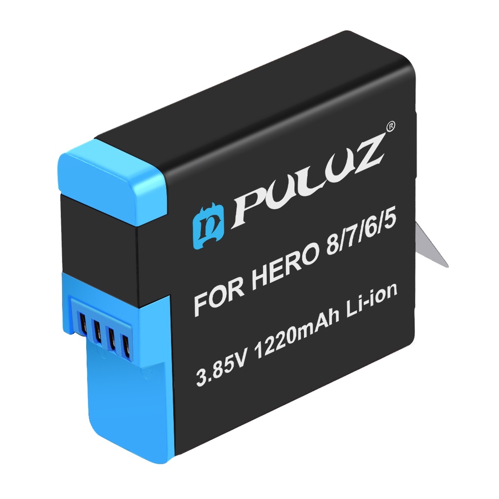 Pin Li-Ion 3.85v 1220mah Puluz Cho Gopro Hero8 / 7 / 6 / 5